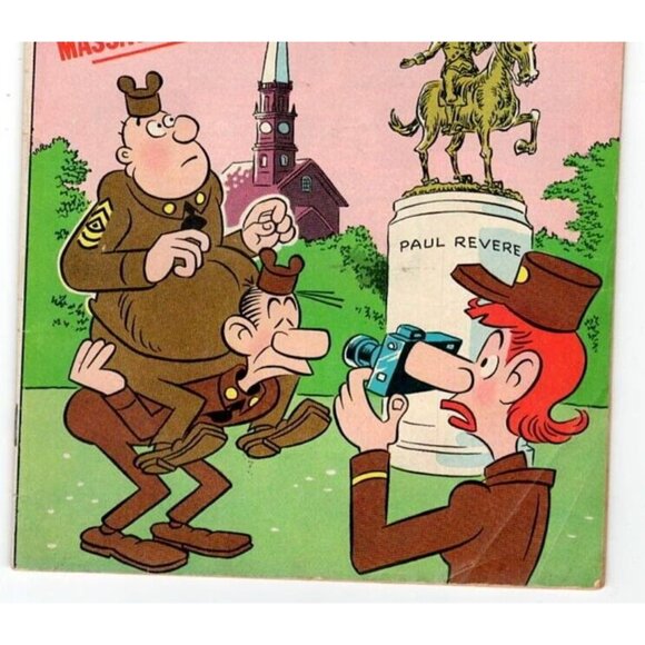 Sad Sack U.S.A. #5 July 1952 Harvey Comics | Vintage Military Humor Comic Book - Picture 5 of 12